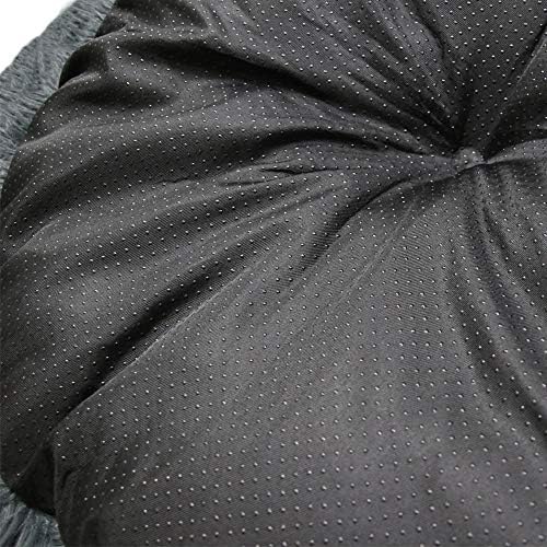 Plush Calming Donut Dog Bed for Small to Medium Dogs, 28 Inch Round Pet Bed - Image 6