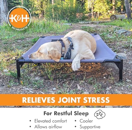 K&H Outdoor Elevated Dog Bed for Medium & Large Pets, Large 42x30in - Image 5
