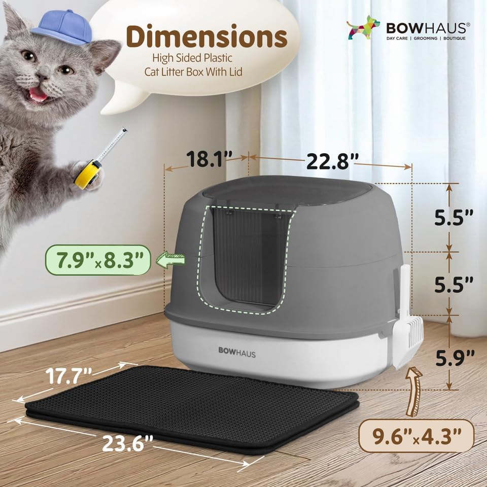 BOWHAUS Detachable Cat Litter Box - Image 2