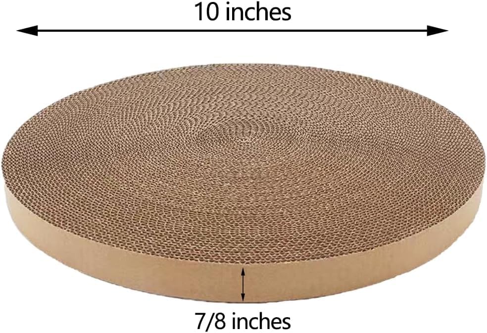 Round Cat Scratcher Replacement Pads - Image 2