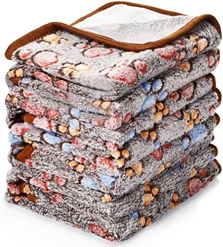 Tatuo 4 Pack Fleece Dog Blanket by Tatuo