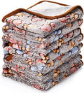 Tatuo 4 Pack Fleece Dog Blanket by Tatuo