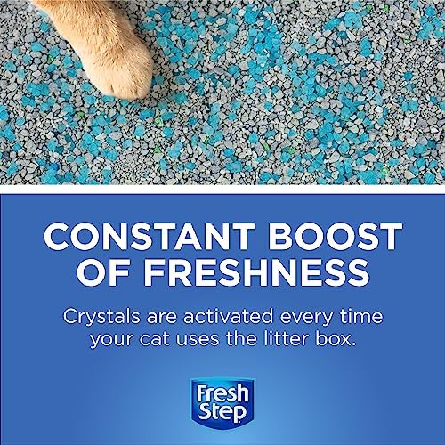 Fresh Step Cat Litter Crystals Deodorizer, Fresh Scent, 15 Oz - Image 3