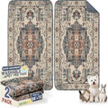 Washable Pee Pads for Dogs 36"x72" 2 Pack Reusable Puppy Potty Pad by Verdasun
