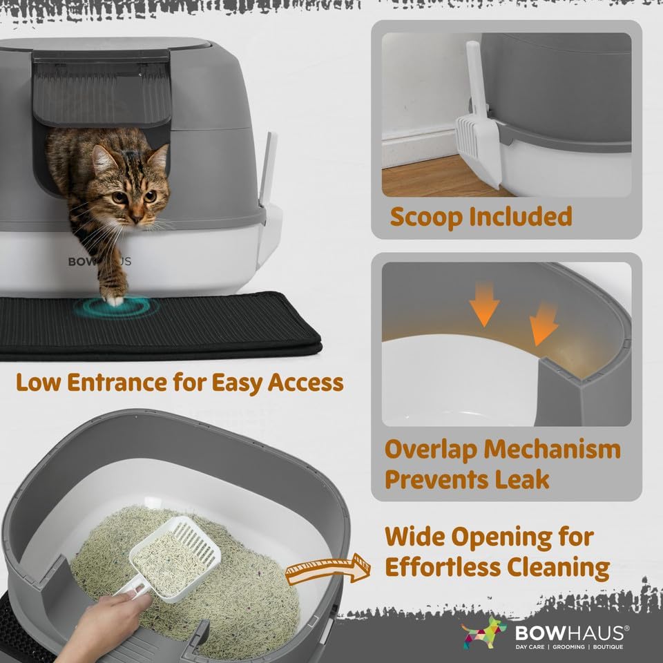 BOWHAUS Detachable Cat Litter Box - Image 5