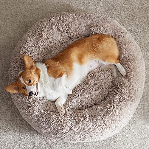 WNPETHOME Medium Round Calming Dog Bed Cat Bed - Image 6