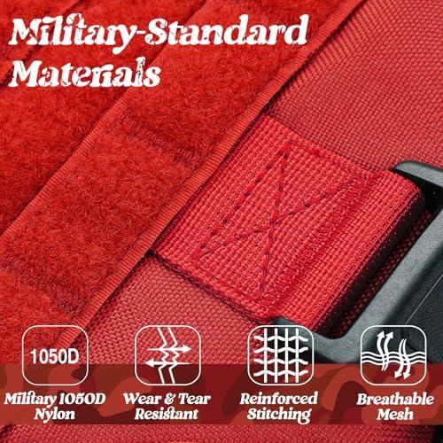 rabbitgoo Tactical Dog Harness for Large, Heavy Duty Military No Pull Vest - Image 5