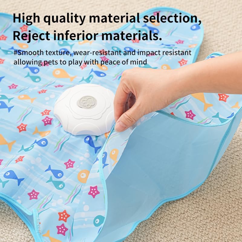 Rechargeable Automatic Cat Toy, 3-Mode Touch-Activated Interactive Toy - Image 2