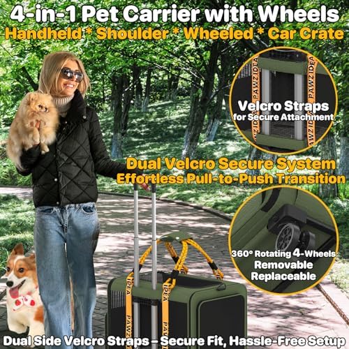 PAWZIDEA Expandable Large Pet Carrier - Image 3