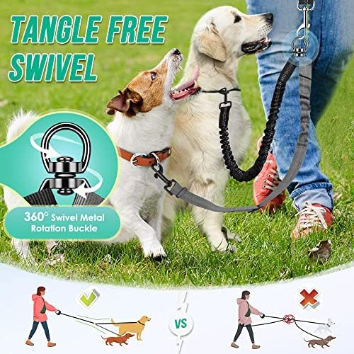 AUTOWT Two Dog Lead, 2 in 1 Upgraded Double Dog Leash Attachment Combine - Image 3