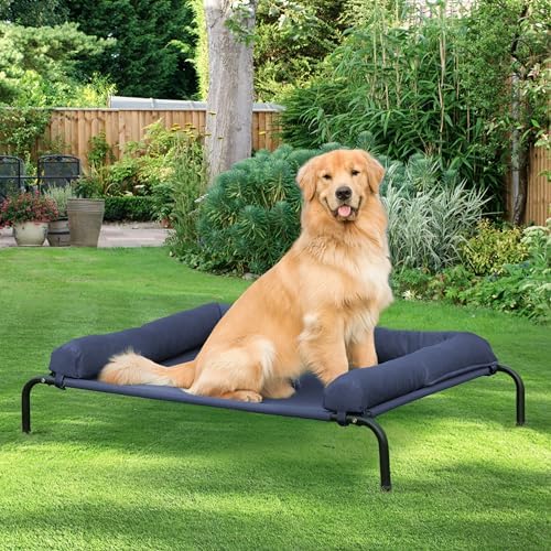 Cooling Elevated Dog Bed for Large Dogs, Indoor & Outdoor Raised Dog Bed - Image 6