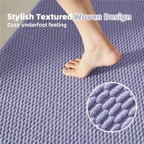 TYUU Toilet Rug, Thin Toilet Rugs U Shaped Washable Non Slip Absorbent Quick - Image 3