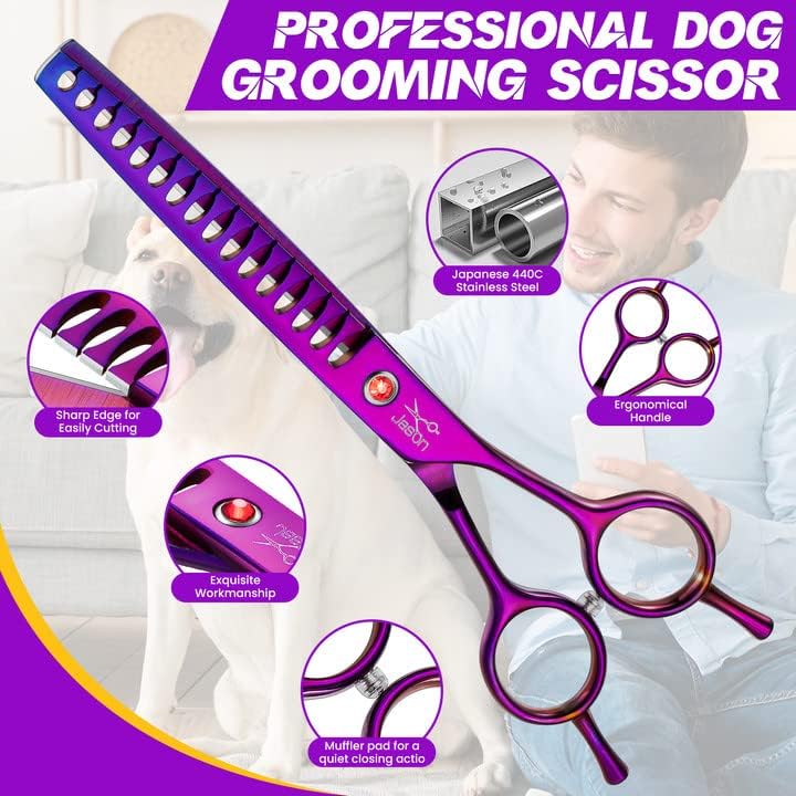 JASON Dog Grooming Chunker Scissor - Image 5