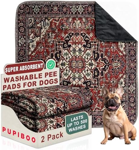 PUPIBOO Washable Pee Pads for Dogs and Cats by PUPIBOO