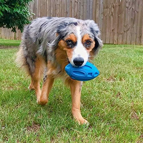 EASTBLUE Dog Toys for Aggressive Chewers, Indestructible Squeaky Football - Image 6