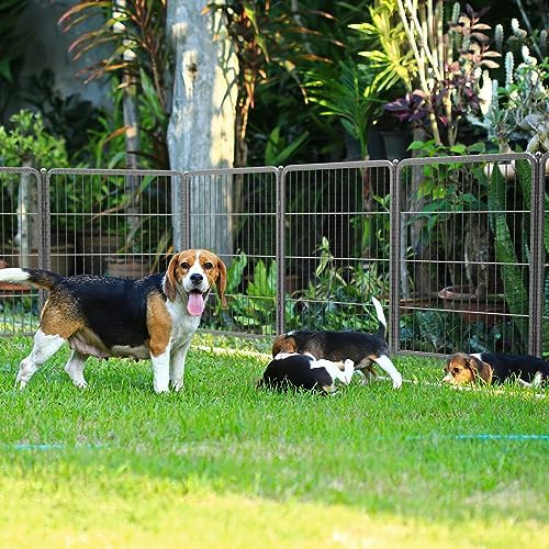 FXW Aster Dog Playpen Designed for Yard, 32 Panels - Image 2