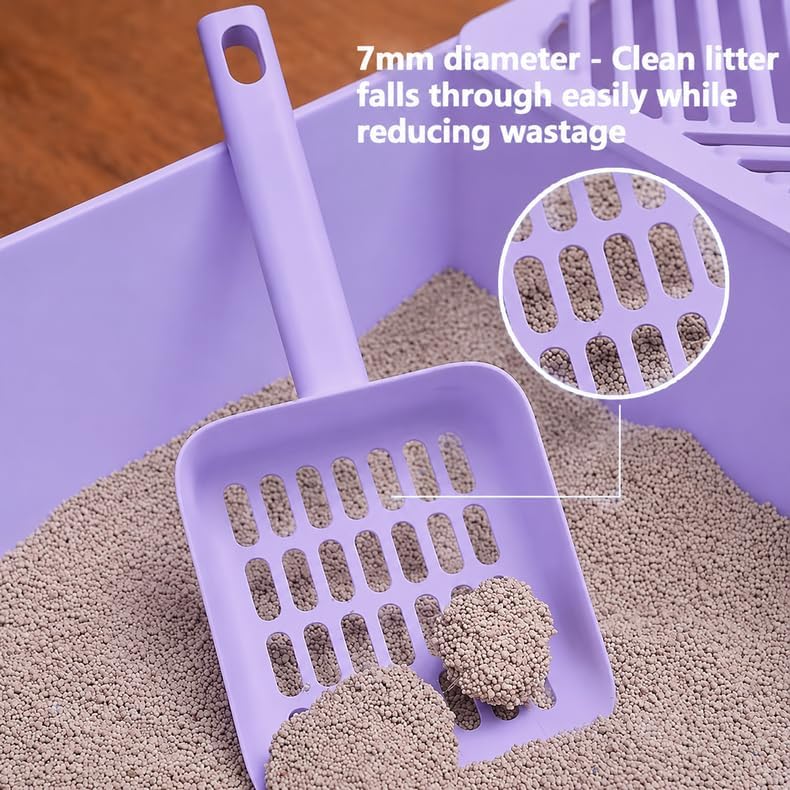 Cat Pooper Scooper, 2 in 1 Cat Litter Scoop - Image 3