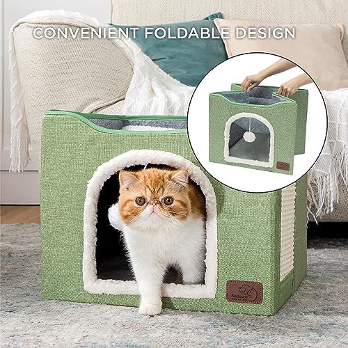 Bedsure Cat House Bed for Indoor Cats - Image 4
