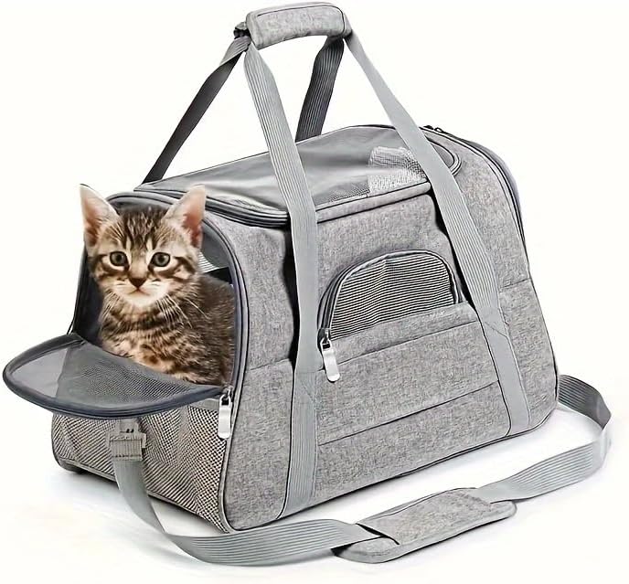 Cat Carrier Bag, Airline Approved Soft Carrier by Unknown