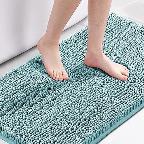 H.VERSAILTEX Microfiber Bath Rugs Chenille Floor Mat Ultra Soft Washable by HVERSAILTEX