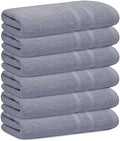 Looperry 6 Pack Small Bath Towel Set by Looperry