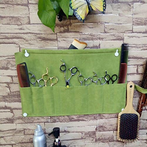 Creation Core Microfiber Fabric Salon Scissors Bag Roll Up Hair Tools Pouch - Image 2