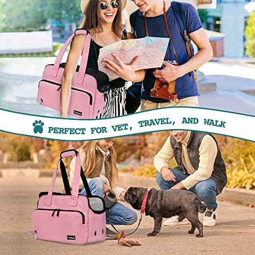 PetAmi Small Dog Purse Carrier, Airline Approved Soft Sided Tote - Image 7