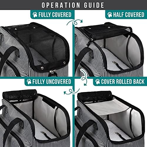 PetAmi Small Dog Purse Carrier, Airline Approved Soft Sided Tote - Image 5