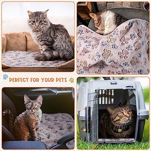 Tatuo 4 Pcs Fleece Dog Blankets - Image 3
