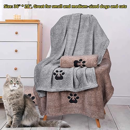 Dogvingpk Dog Towels for Drying Dogs 4 Pack - Image 3