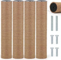 4 PCS M8 Cat Scratching Post Replacement, 15.7 x 3.1 Inches Cat Tree by LifeIdeas
