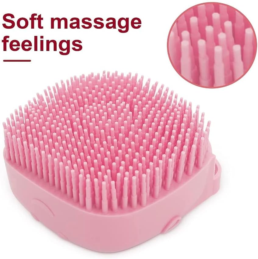 Pet Bath Massage Brush Puppy Dog Cat Grooming Cleaning Soft - Image 7