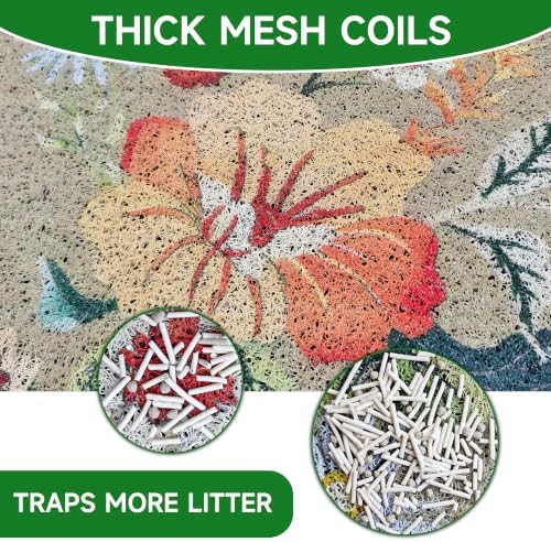 Cat Litter Mat, Traps 100% Litter - Image 2