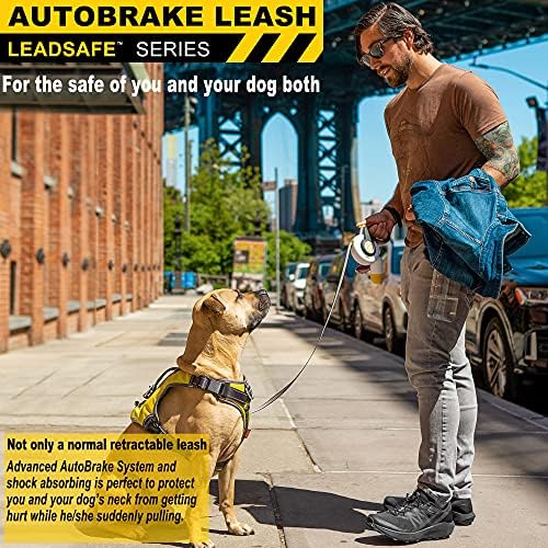 Fida AutoBrake Heavy Duty Retractable Dog Leash, 16 ft, - Image 6