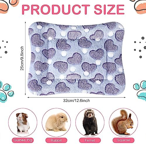 Haull 4 Pcs Waterproof Guinea Pig Bedding Mat, 13 x 10 - Image 4
