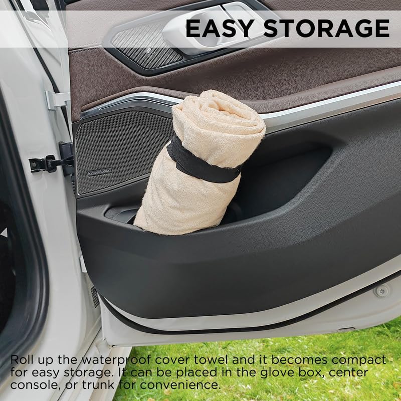 Waterproof Car Seat Cover Towel - Image 5
