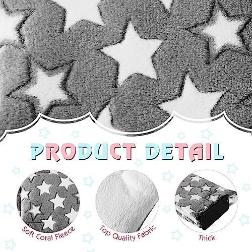 Haull 4 Pcs Waterproof Guinea Pig Bedding Mat, Cute Star, 13 x 10 - Image 4