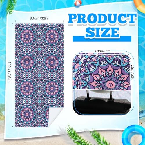 Hahafelt 2 Pack Car Seat Towel Cover - Image 2