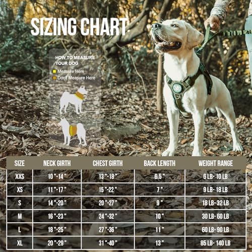 OneTigris Tactical Dog Harness, No-Pull Dog Vest - Image 2