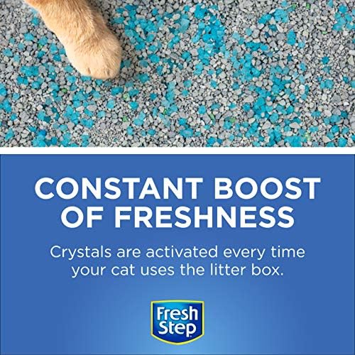 Fresh Step Cat Litter Crystals Deodorizer, Fresh Scent, 15 Oz - Image 4