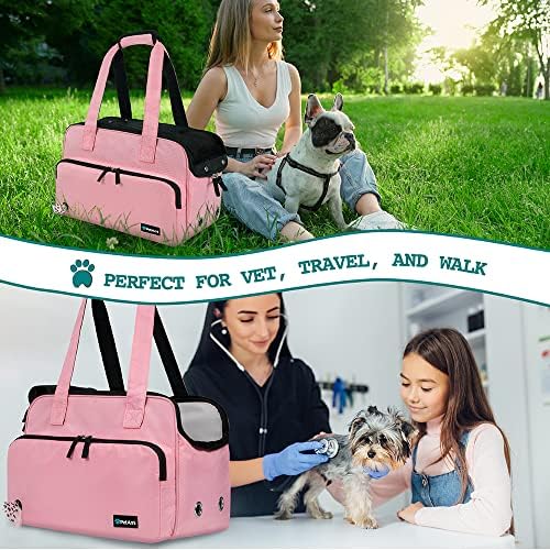 PetAmi Small Dog Purse Carrier, Airline Approved Soft Sided Tote - Image 6