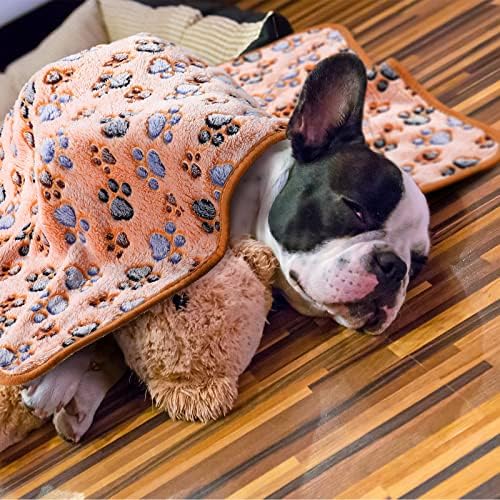 Tatuo 4 Pack Fleece Dog Blanket - Image 5
