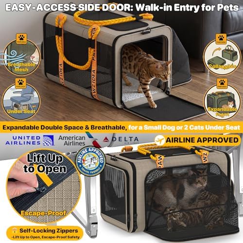 PAWZIDEA Expandable Pet Carrier - Image 3