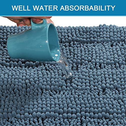 H.VERSAILTEX Bathroom Rugs Bath Mat Runner Rug Non Slip Kitchen Rug Extra Long - Image 5