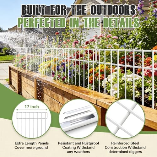 HIHADUUM 20Ft X 13Inch Animal Barrier Fence - Image 3