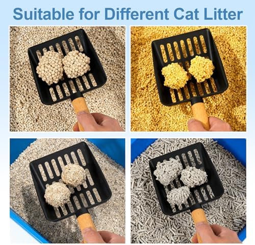 Cat Litter Scoop, Metal Litter Scoop, Short - Image 6