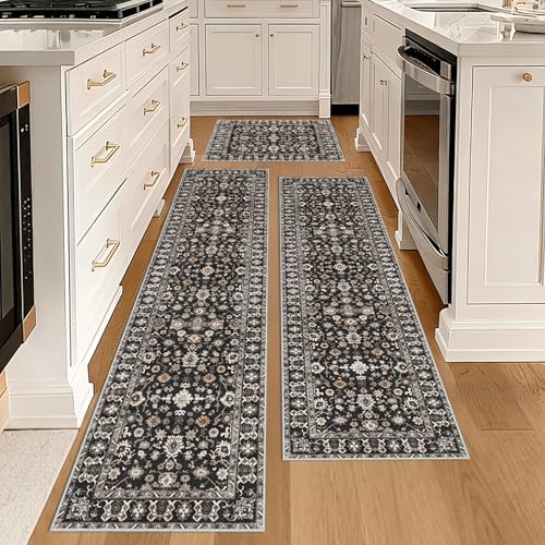 2x8 Runner Rug for Hallway, Washable Non Slip Kitchen Rugs - Image 6