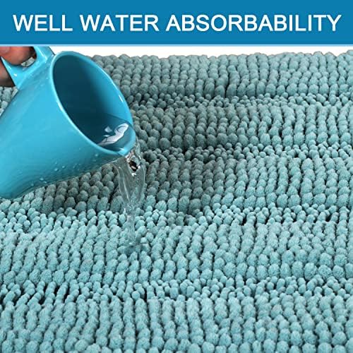 H.VERSAILTEX Bathroom Rugs Bath Mat Runner Rug Non Slip Kitchen Rug Extra Long - Image 5
