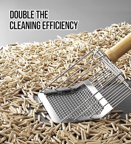 Cat Litter Scoop, Aluminum Alloy Cat Litter Scooper, Cat Litter Picker - Image 5