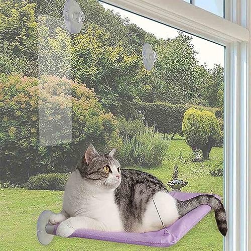 Cat Hammock - Window Bed with Suction Cups, Space Saving Indoor Cat Seat - Image 2